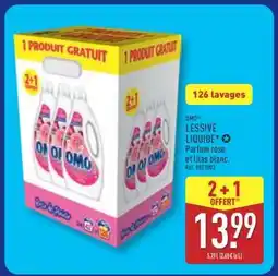 ALDI OMO Lessive liquide offre