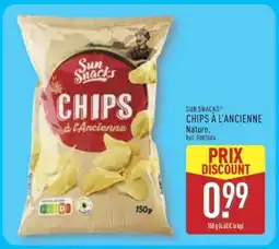 ALDI SUN SNACKS CHIPS À L'ANCIENNE offre