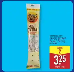 ALDI TESOROS DEL SUR 2 FUETS EXTRA offre