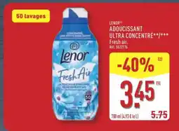 ALDI LENOR ADOUCISSANT ULTRA CONCENTRÉ Fresh Air offre