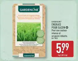 ALDI GARDENLINE ENGRAIS POUR GAZON offre
