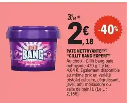 E.Leclerc PATE NETTOYANTE “CILLIT BANG EXPERT” offre