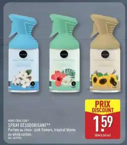 ALDI HOME CREATION SPRAY DESODORISANT offre