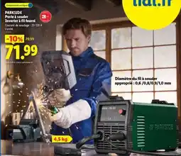 Lidl PARKSIDE Poste à souder offre