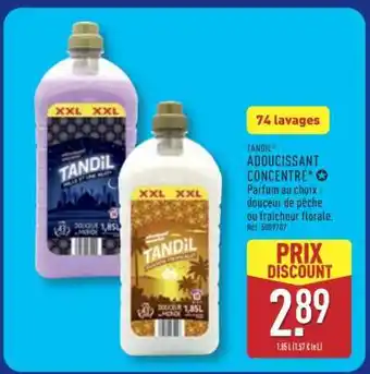 ALDI TANDIL ADOUCISSANT CONCENTRÉ offre