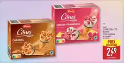 ALDI MUCCI 6 CÔNES GLACÉS offre