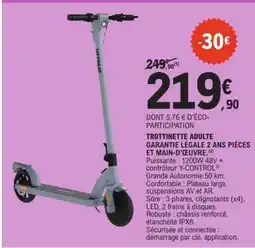 E.Leclerc Trottinette Adulte offre