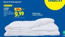 Lidl LIVARNO Couette offre