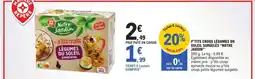 E.Leclerc P'tits Croqs Légumes du Soleil Surgelés Notre Jardin offre