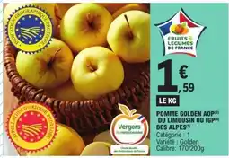 E.Leclerc Pomme Golden AOP offre