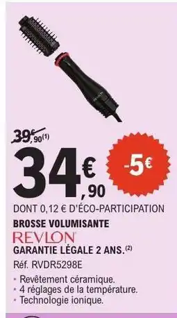 E.Leclerc Brosse Volumisante Revlon offre