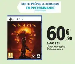 E.Leclerc SAROS PS5 offre