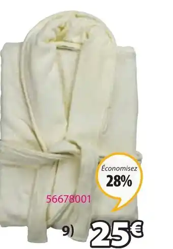 JYSK Peignoir Tibro offre