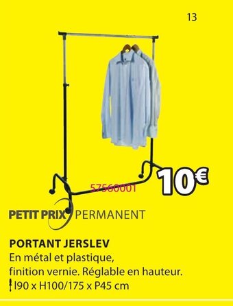 JYSK Portant Jerslev offre