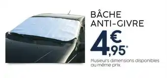 Bâche anti-givre