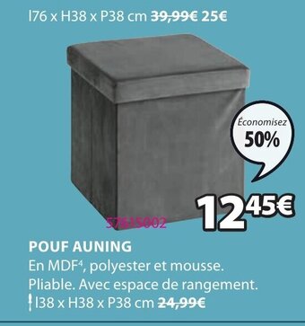 JYSK Pouf Auning offre