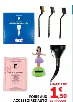 Hyper U Foire aux accessoires auto offre