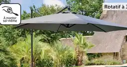 Hyper U Parasol excentré offre