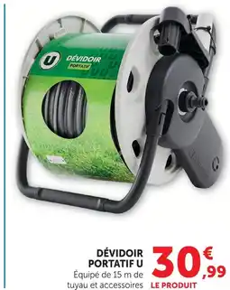 Hyper U U dévidoir portatif offre