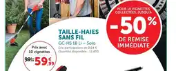 Hyper U Einhell taille-haies sans fil gc-hs 18 li – solo offre