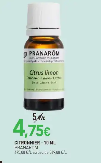 Pranarom citronnier
