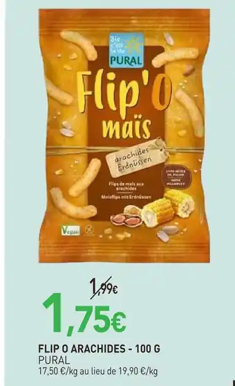 Pural flip o arachides - 100 g