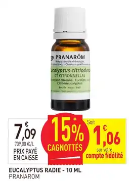 naturéO Pranarom eucalyptus radié - 10 ml offre