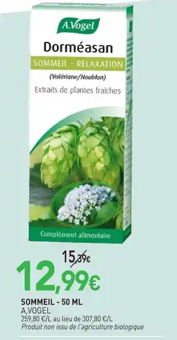 naturéO A.vogel sommeil - 50 ml offre