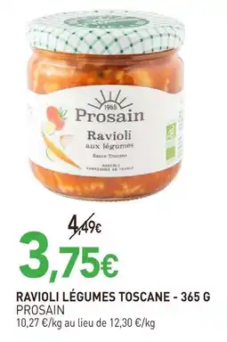 naturéO Prosain ravioli légumes toscane offre
