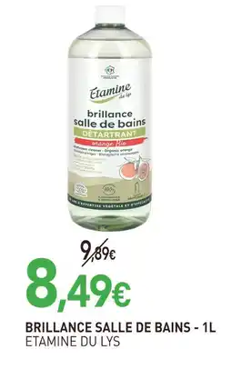 naturéO Etamine du lys brillance salle de bains - 1l offre