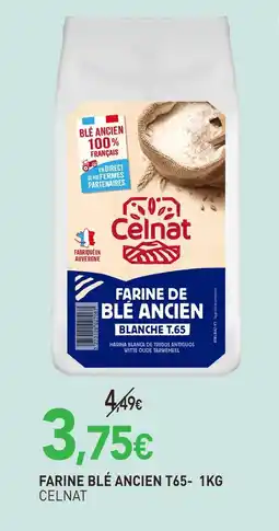 naturéO Celnat farine de blé ancien t65 offre