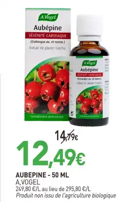 naturéO A,vogel aubepine offre