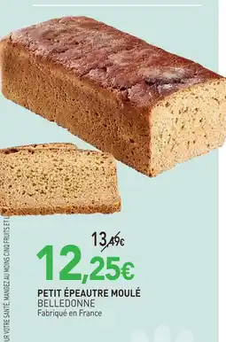 naturéO Belledonne petit épeautre moulé offre