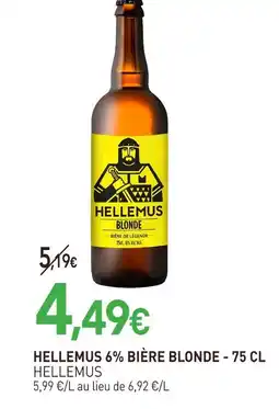 naturéO Hellemus hellemus 6% bière blonde offre
