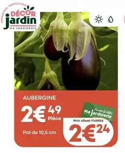 Ma Jardinerie Aubergine offre
