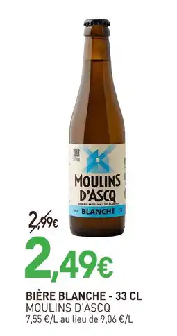 naturéO Moulins d'ascq bière blanche - 33 cl offre