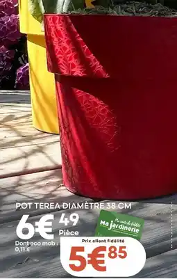 Ma Jardinerie Pot terea diamètre 38 cm offre