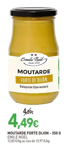 naturéO Emile noel moutarde forte dijon - 350 g offre