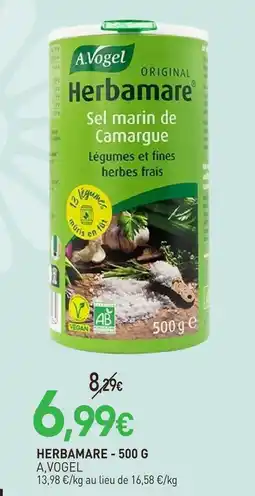 naturéO A,vogel herbamare offre