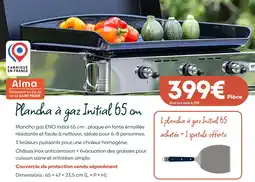 Ma Jardinerie Eno plancha à gaz initial 65 cm offre