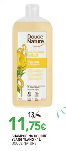 naturéO Douce nature shampooing douche ylang ylang offre