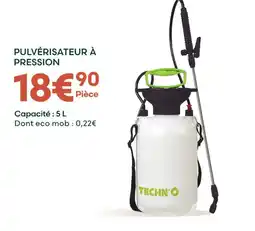 Ma Jardinerie Techn'o pulvérisateur à pression offre