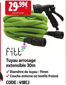 Screwfix Fitt tuyau arrosage extensible 30m offre