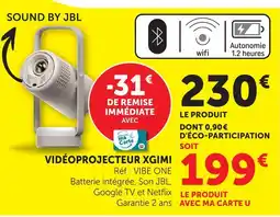Hyper U Xgimi vidéoprojecteur offre