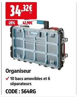 Screwfix Organiseur offre