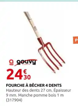 Rural Master Fourche à bêcher 4 dents offre