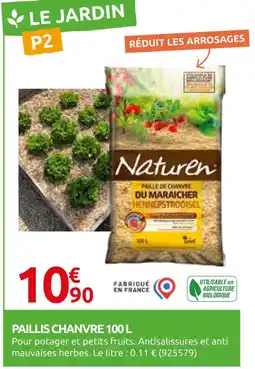 Rural Master Naturen paillis chanvre 100 l offre