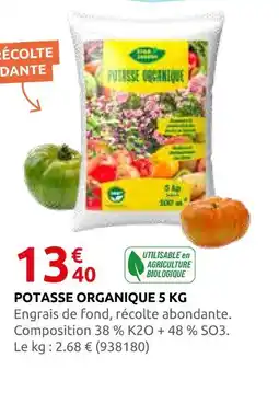 Rural Master Potasse organique 5 kg offre