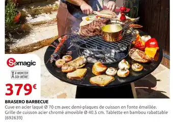 Somagic brasero barbecue