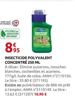 Rural Master Insecticide polyvalent concentré 250 ml offre
